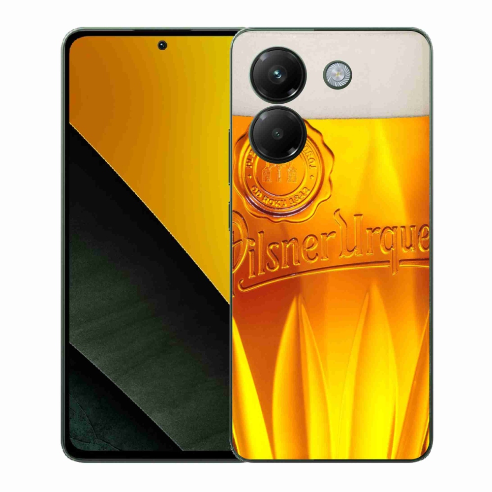 Gélový kryt mmCase na Xiaomi Poco M7 Pro 5G - pivo
