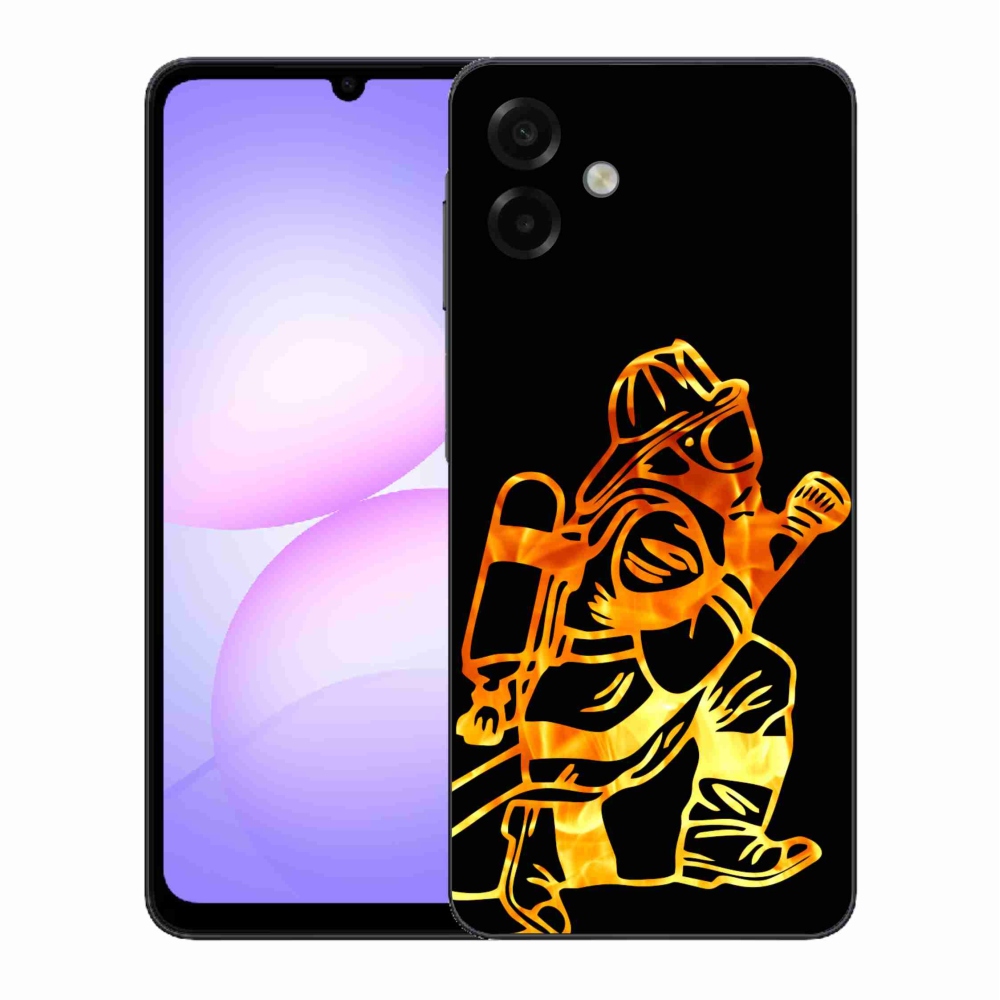 Gélový kryt mmCase na Samsung Galaxy A07 4G - hasič 1