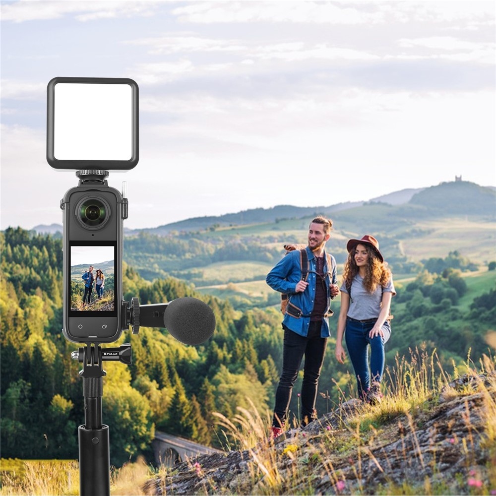 PULUZ ochranný rámček s držiakom príslušenstva pre Insta360 X4