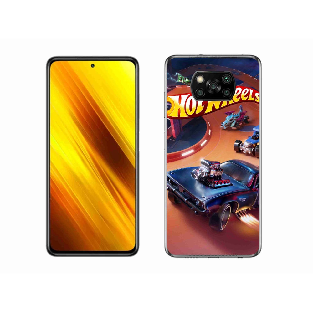 Gélový kryt mmCase na Xiaomi Poco X3 Pro - hot wheels