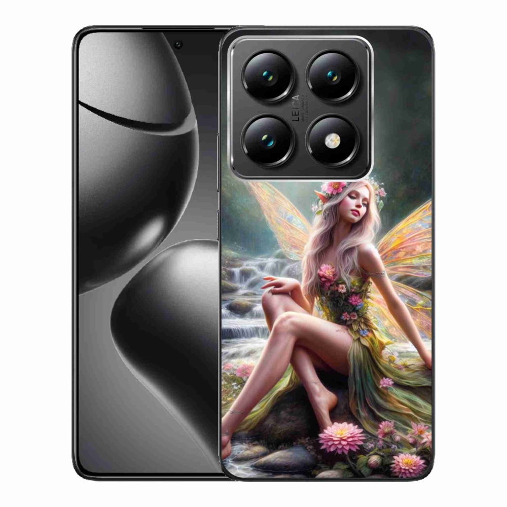 Gélový kryt mmCase na Xiaomi 14T Pro - motýlia žena 1