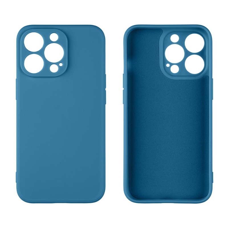 OBAL:ME Matte TPU Kryt pre Apple iPhone 13 Pro Dark Blue