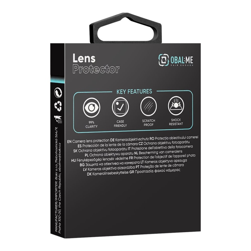 Balenie: ME Lens Protector pre Apple iPhone 17 Air Black