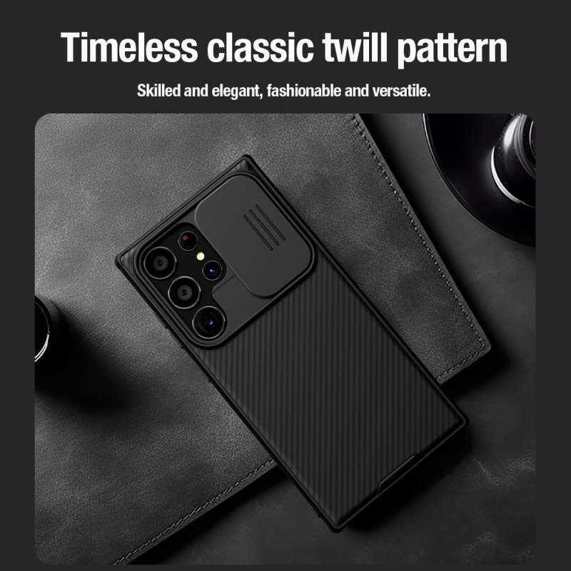 Nillkin CamShield PRE Magnetic Zadný Kryt pre Samsung Galaxy S24 Ultra Black