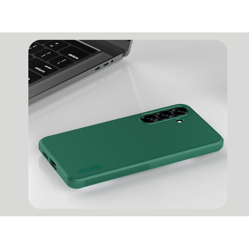 Nillkin Super Frosted PRO Zadný Kryt pre Samsung Galaxy S25 Dark Green