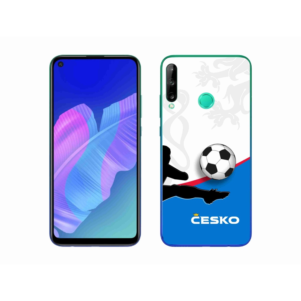 Gélový kryt mmCase na Huawei P40 Lite E - futbal Česko 3