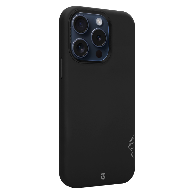 Tactical MagForce Velvet Smoothie 2.0 – puzdro pre Apple iPhone 15 Pro v farbe Asphalt