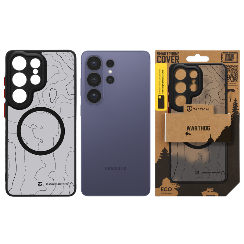 Tactical MagForce Warthog – puzdro pre Samsung Galaxy S26 Ultra Asphalt