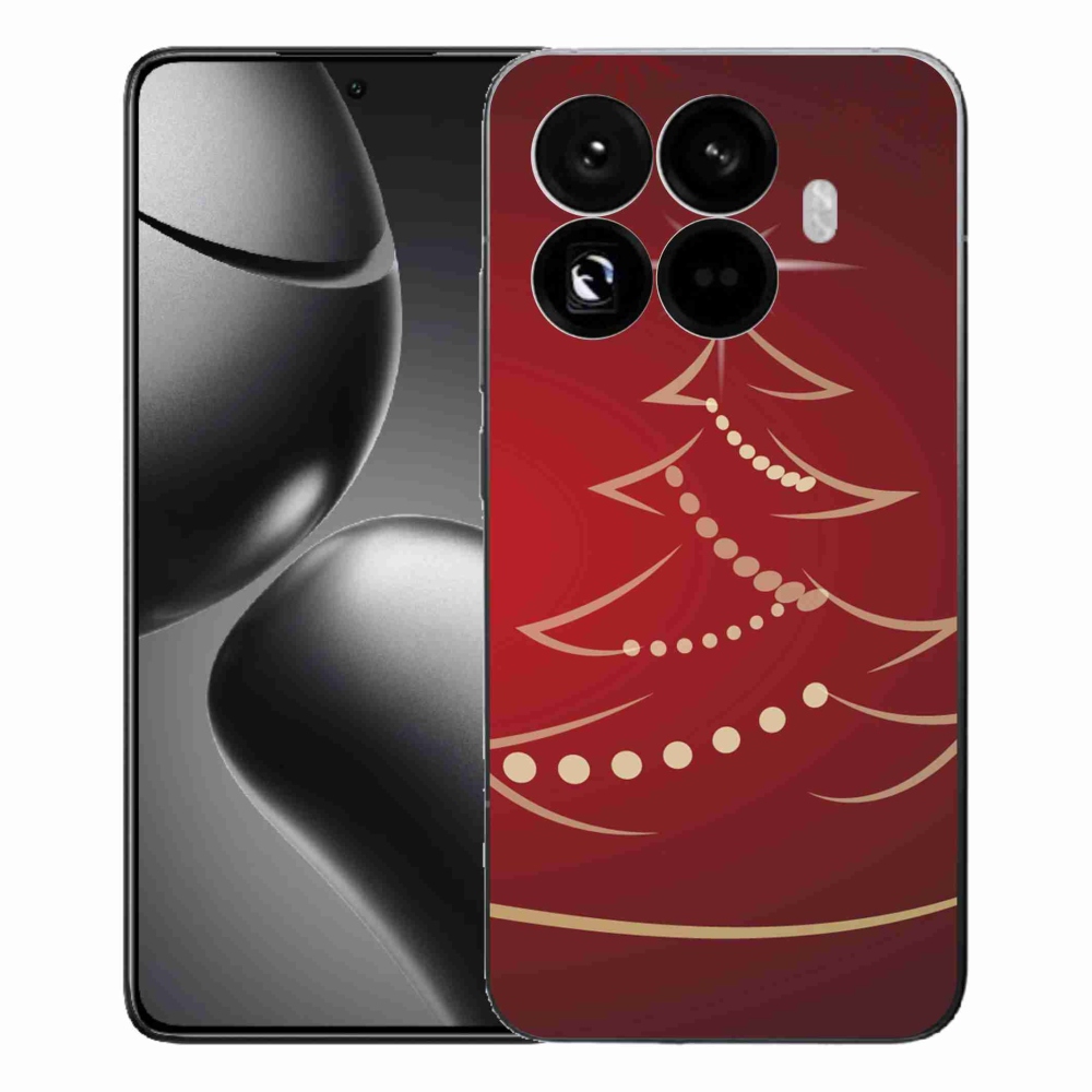 Gélový kryt mmCase na Xiaomi 15T Pro - kreslený vianočný stromček