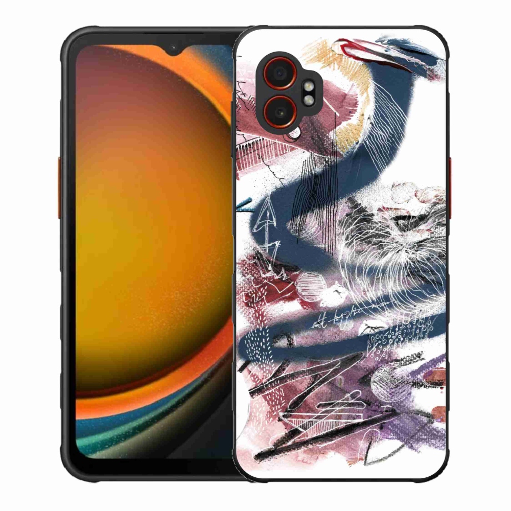 Gélový kryt mmCase na Samsung Galaxy Xcover 7 Pro - abstraktný motív 28