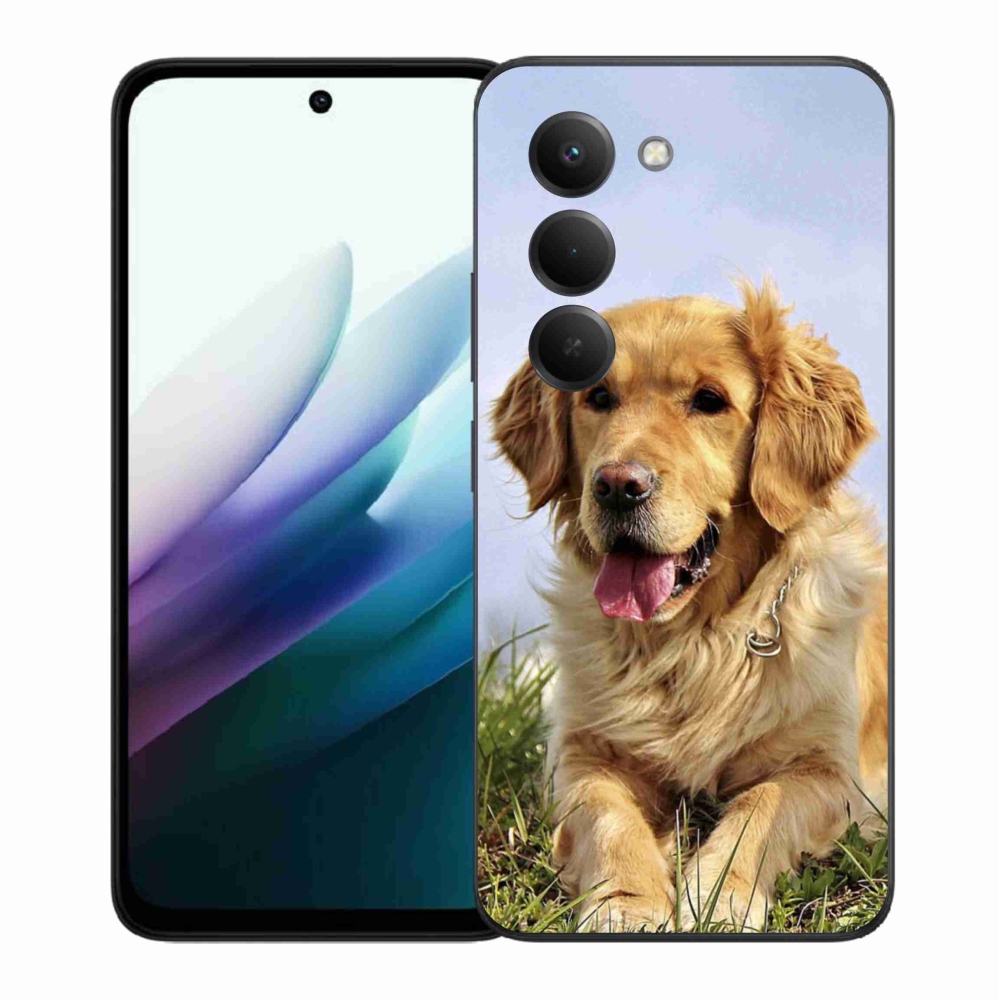 Gélový kryt mmCase na Xiaomi Redmi 15 4G/5G (171mm) - zlatý retriever
