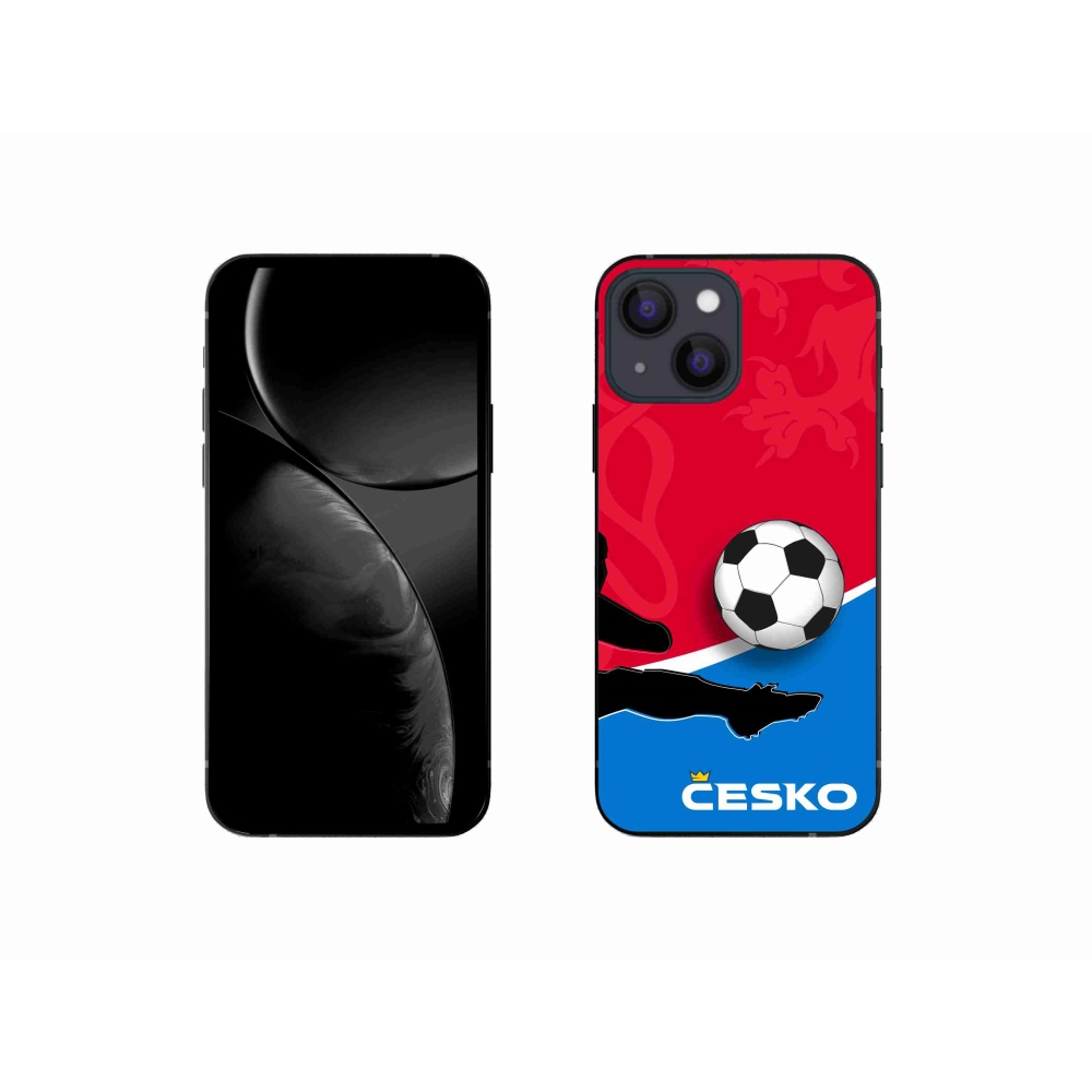 Gélový kryt mmCase na iPhone 13 mini 5.4 - futbal Česko 2