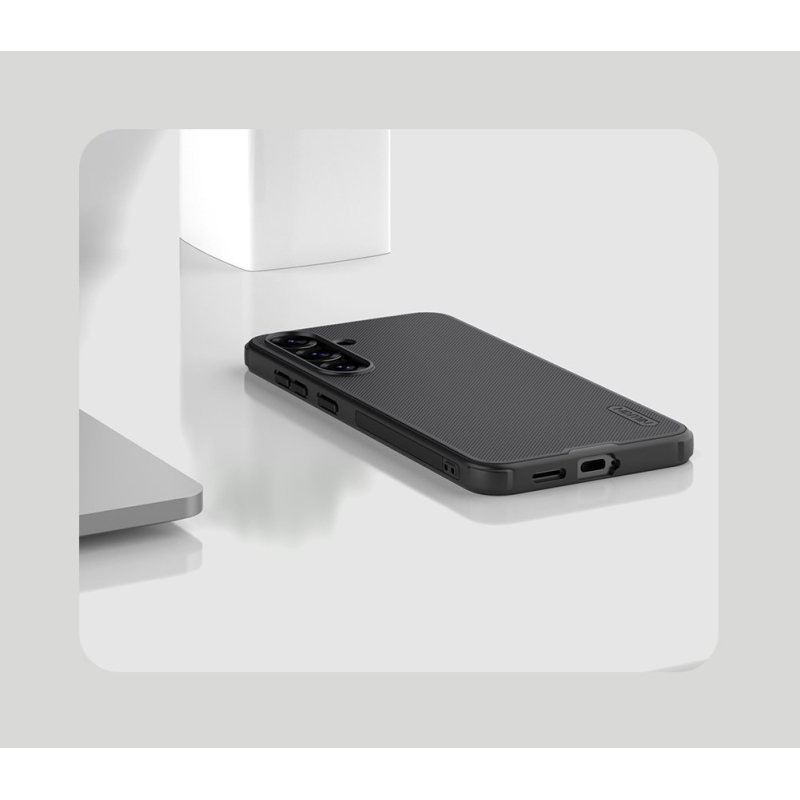 Nillkin Super Frosted PRE Magnetic Zadný Kryt pre Samsung Galaxy S25 Black