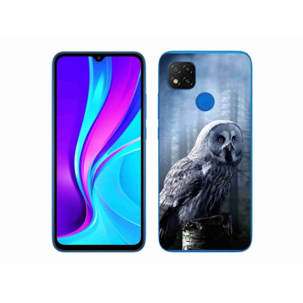 Gélový kryt mmCase na Xiaomi Redmi 9C - sova