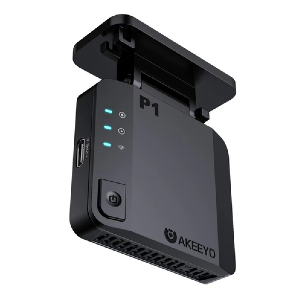 AKEEYO P1 Full HD autokamera 30 fps s WiFi a G senzorom - čierna