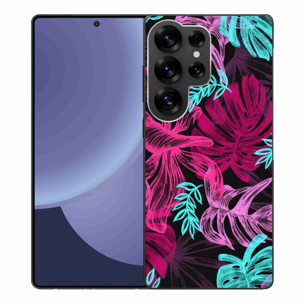 Gélový kryt mmCase na Samsung Galaxy S25 Ultra - kvety 1
