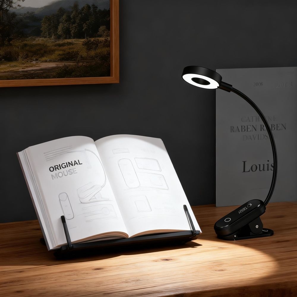 Tech-Protect LL100 LED lampička na čítanie s klipsom