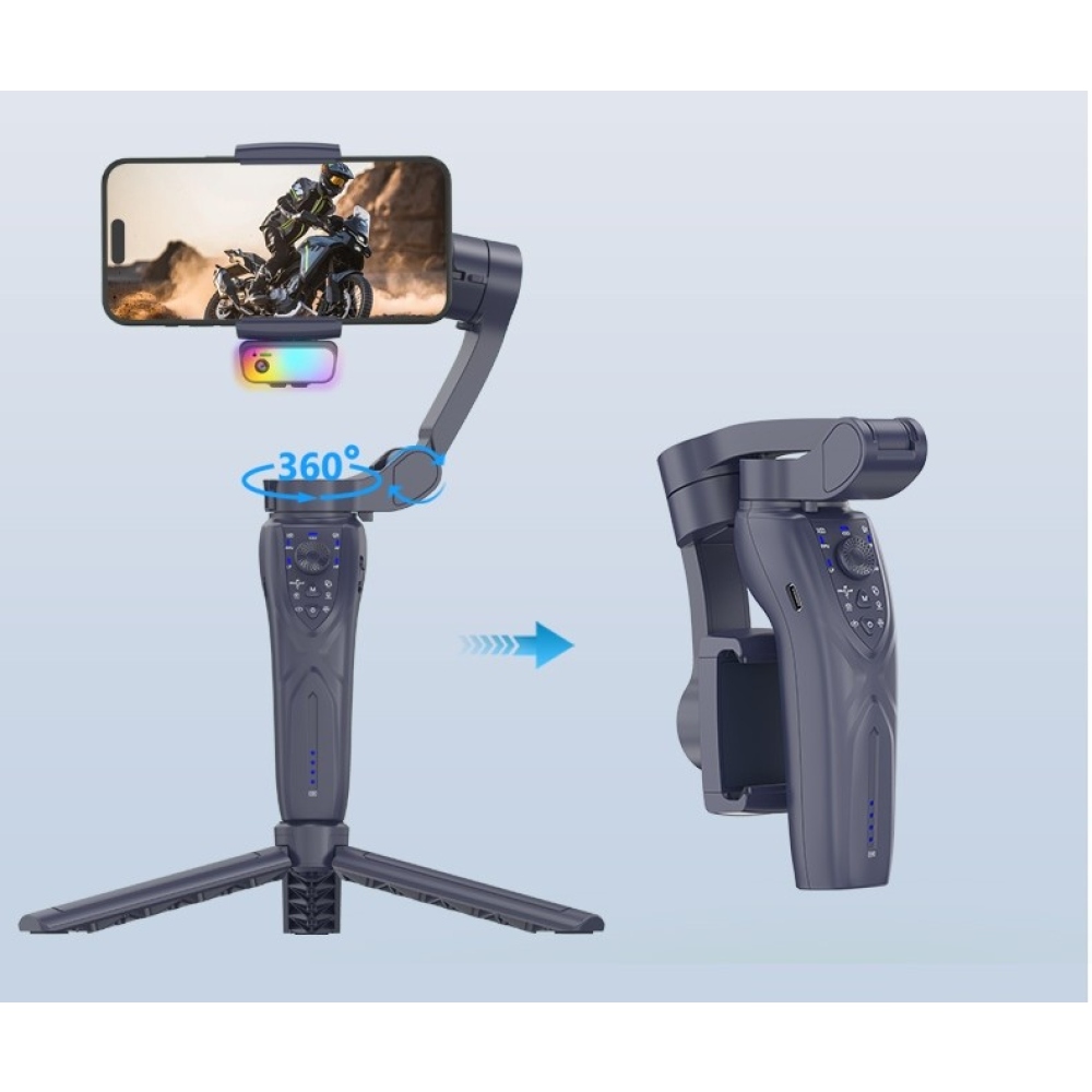 F12 Pre 3osý gimbal stabilizátor na mobil s AI sledovaním