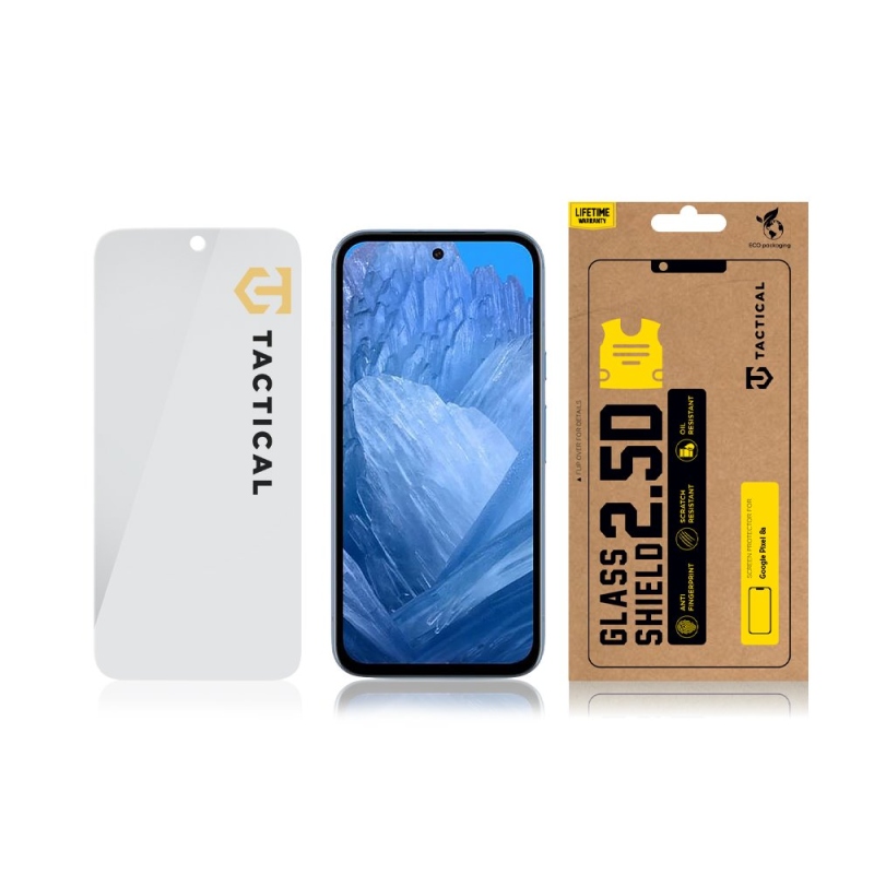 Tactical Glass Shield 2.5D sklo pre Google Pixel 8a Clear