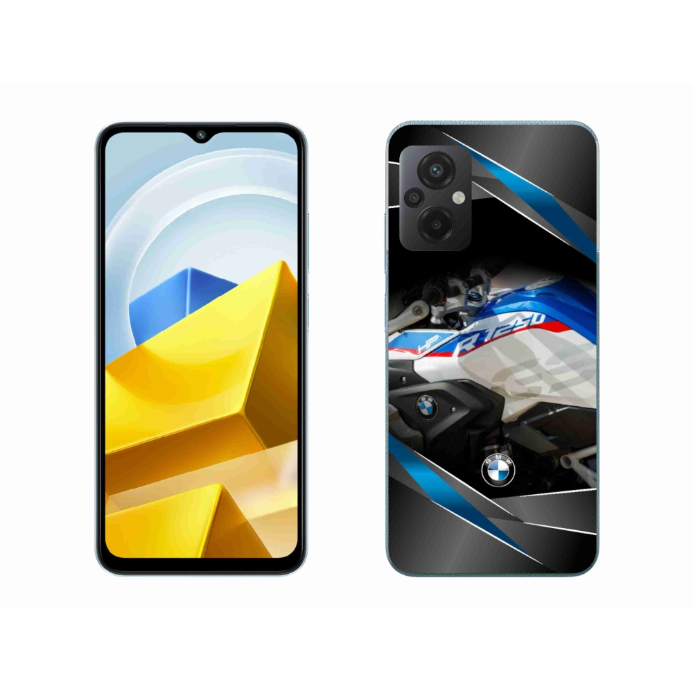 Gélový kryt mmCase na Xiaomi Poco M5 4G - motorka bmw 1