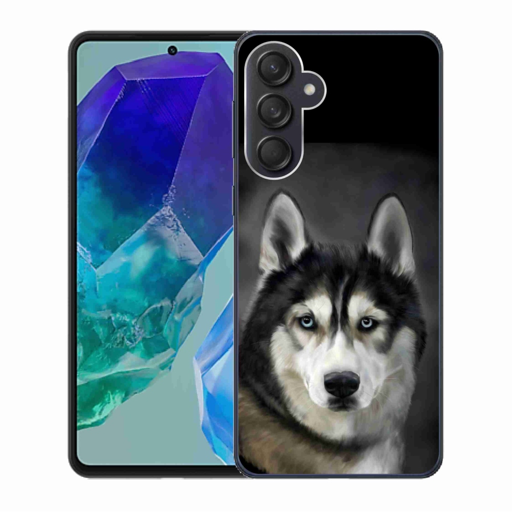 Gélový obal mmCase na Samsung Galaxy M55 5G - husky