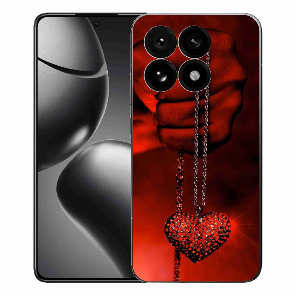 Gélový kryt mmCase na Xiaomi 15T - náhrdelník