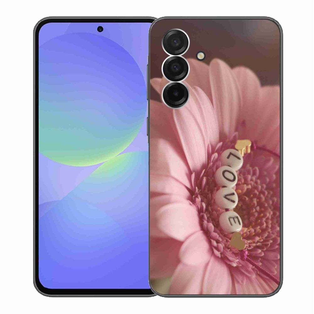 Gélový kryt mmCase na Samsung Galaxy A36 5G - prívesok love