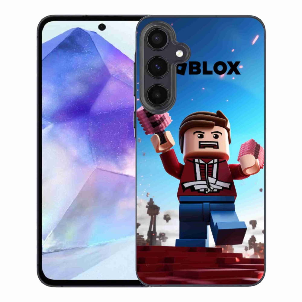 Gélový kryt mmCase na Samsung Galaxy A55 5G - roblox 2