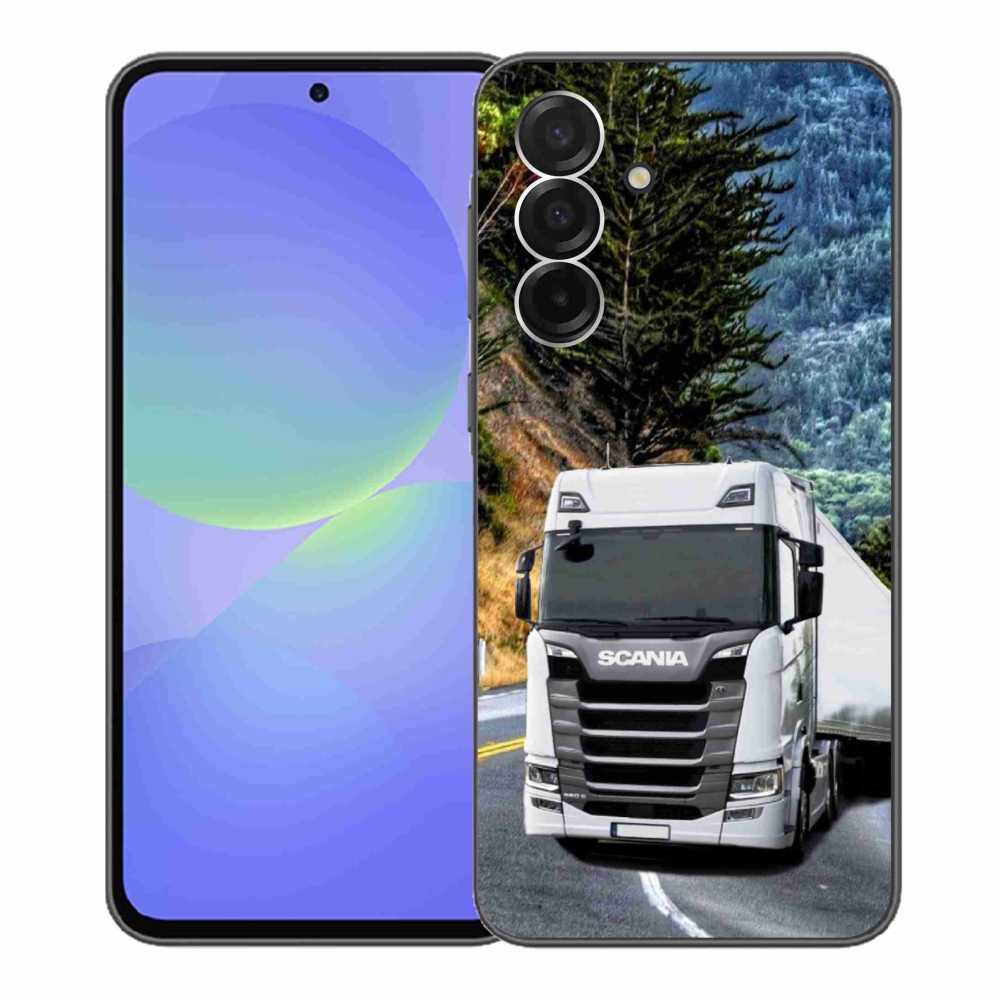 Gélový kryt mmCase na Samsung Galaxy A36 5G - kamión 1