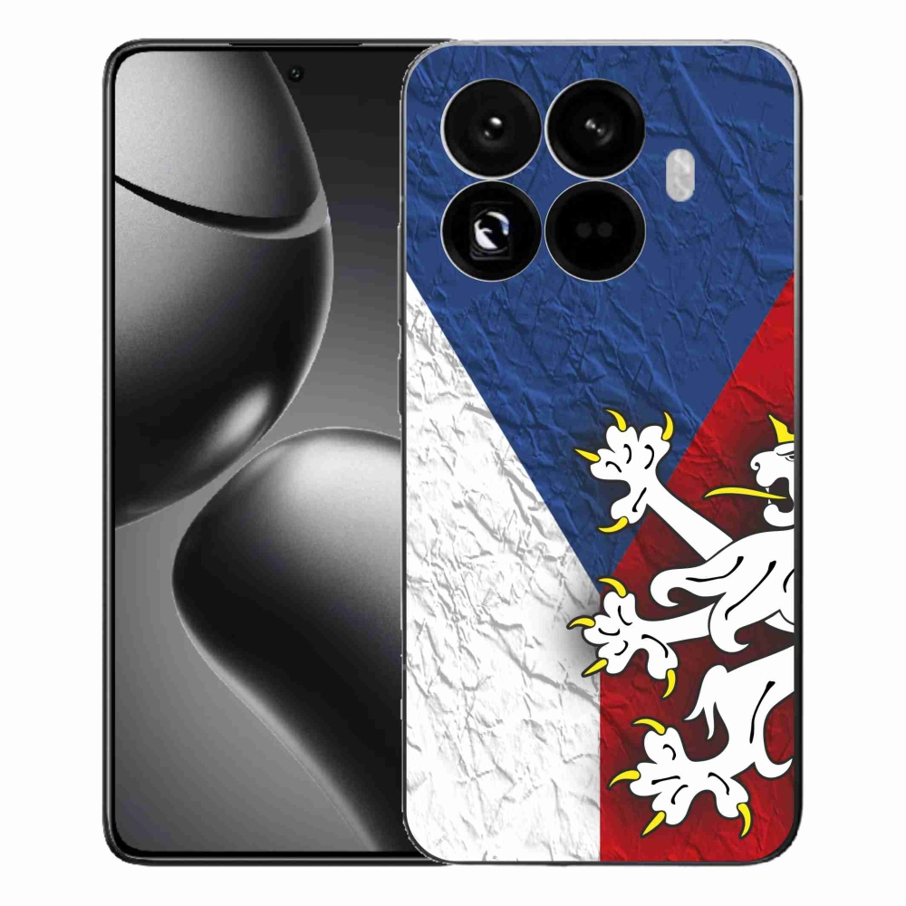 Gélový kryt mmCase na Xiaomi 15T Pro - česká vlajka 1