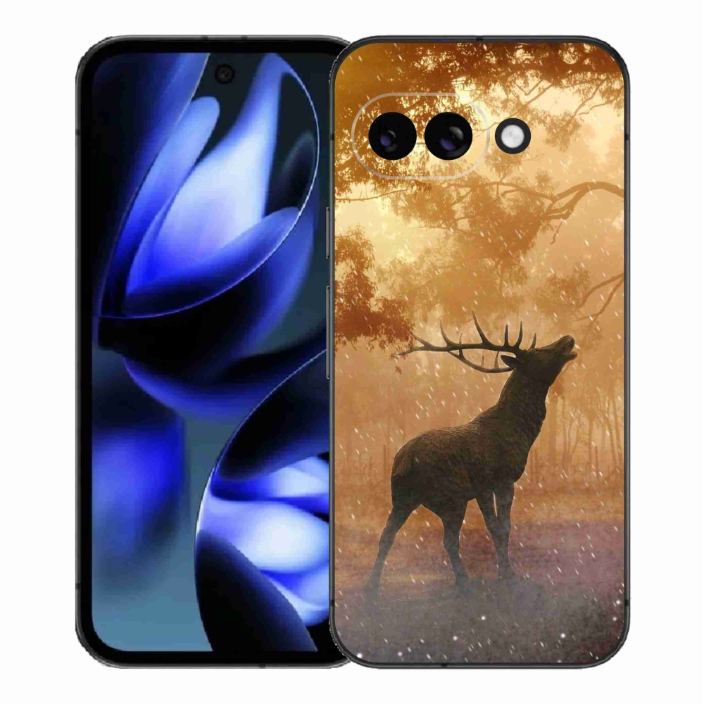 Gélový kryt mmCase na Google Pixel 9a - jeleň v ruji