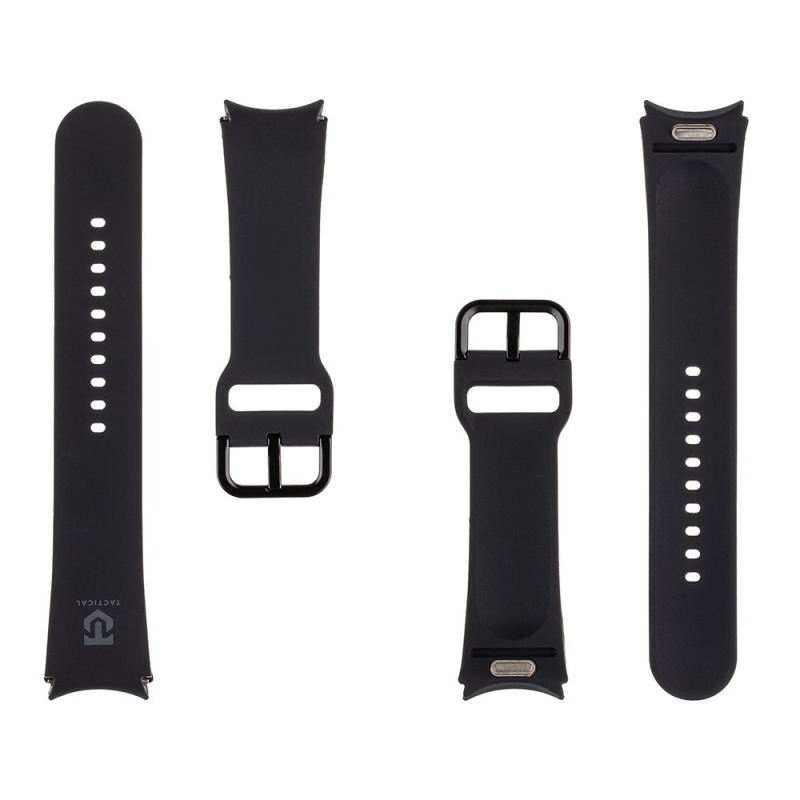 Tactical 848 Silikónový Remienok Quick Release pre Samsung Galaxy Watch 6/7 40mm Black