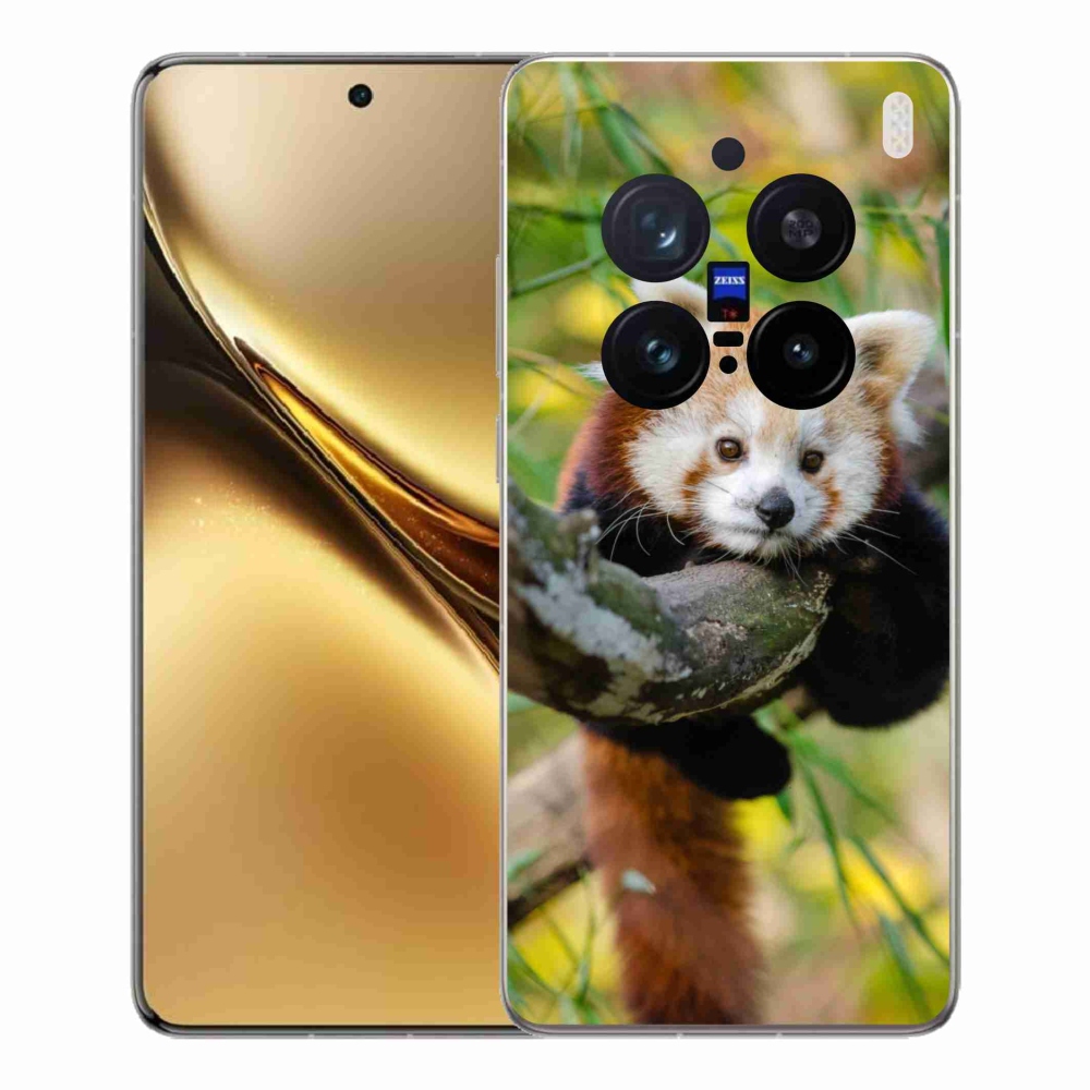 Gélový kryt mmCase na Vivo X200 Pro 5G - panda červená