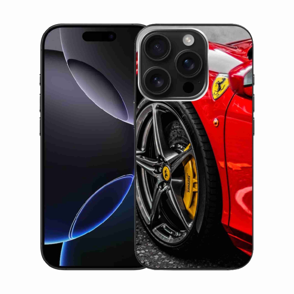 Gélový kryt mmCase na iPhone 16 Pro - auto 1