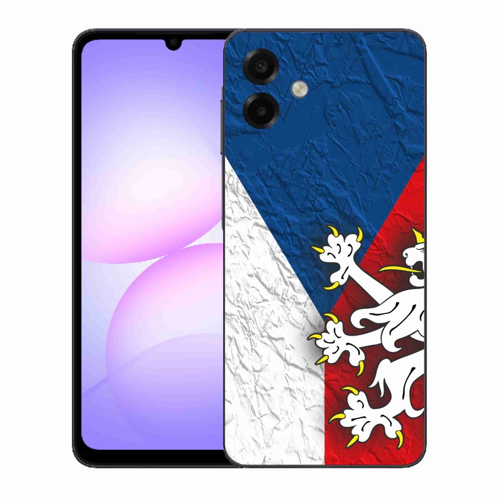 Gélový kryt mmCase na Samsung Galaxy A07 4G - česká vlajka 1
