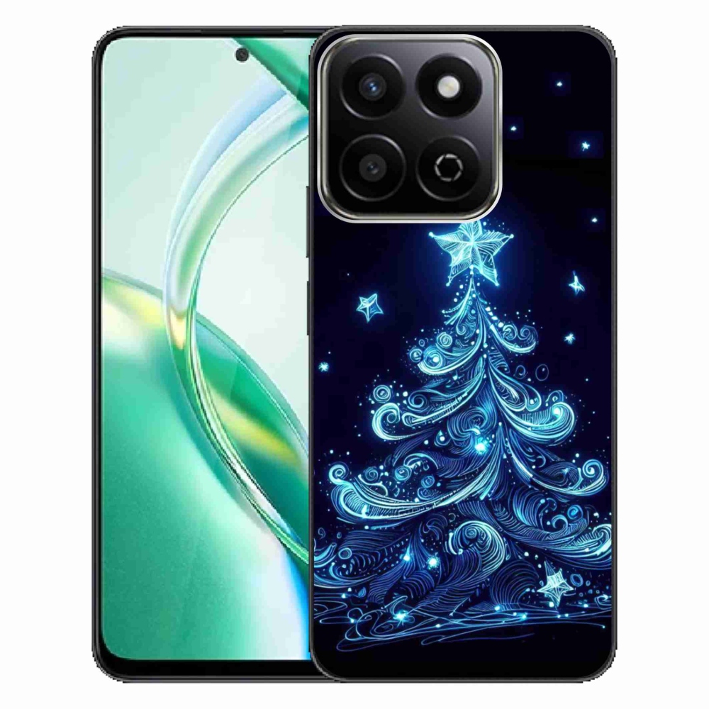 Gélový kryt mmCase na Honor 200 Smart 5G - neónový vianočný stromček 4
