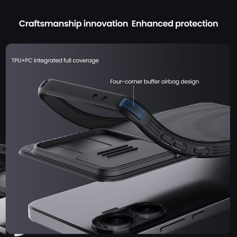 Nillkin CamShield PRO Zadný kryt pre Poco F7 Black
