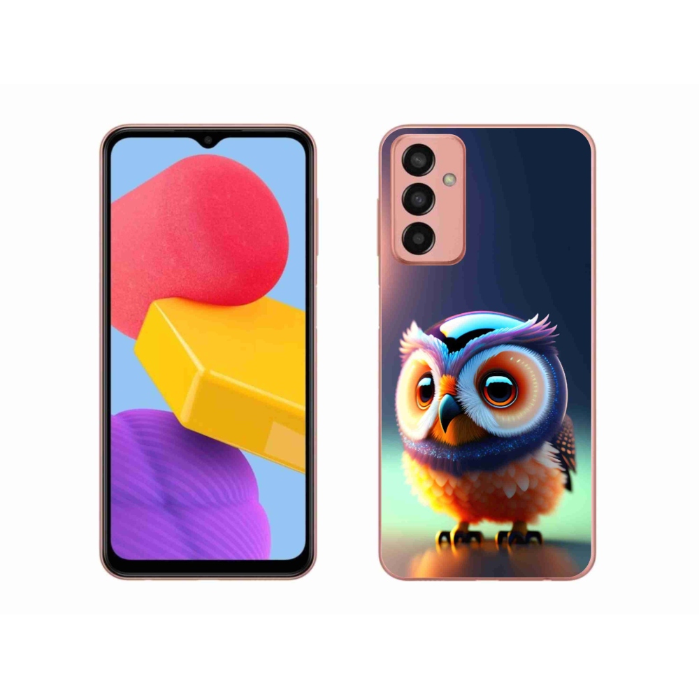 Gélový kryt mmCase na Samsung Galaxy M13 - sovička