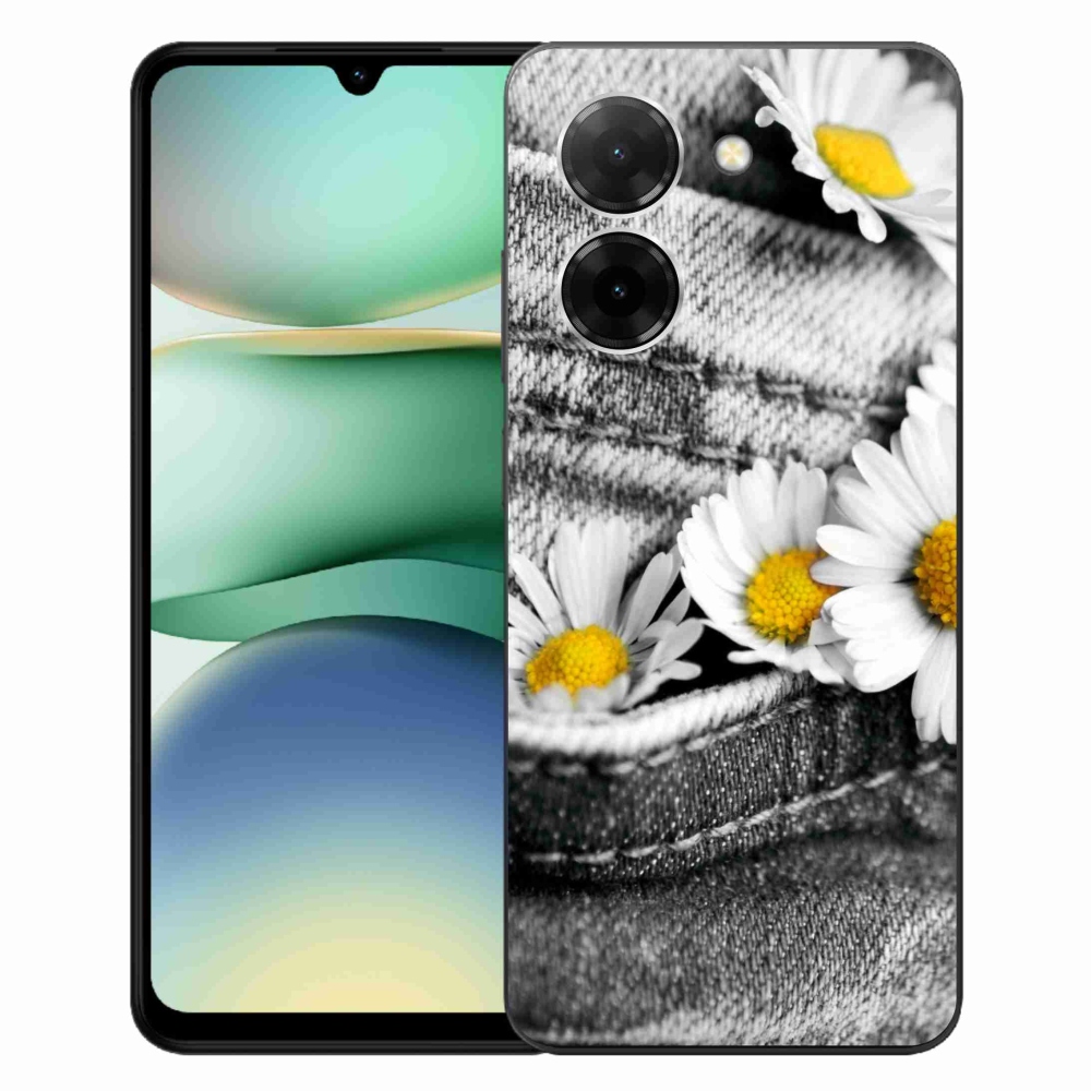 Gélový kryt mmCase na Xiaomi Redmi A5 (173.45x79.35x8.45mm) - margarétky