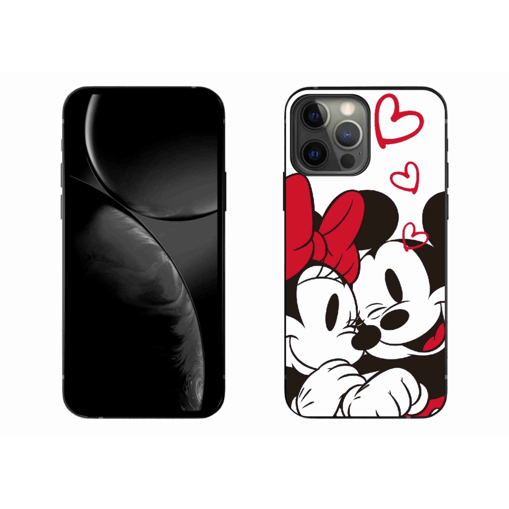 Gélový kryt mmCase na iPhone 13 Pro Max 6.7 - minnie a mickey