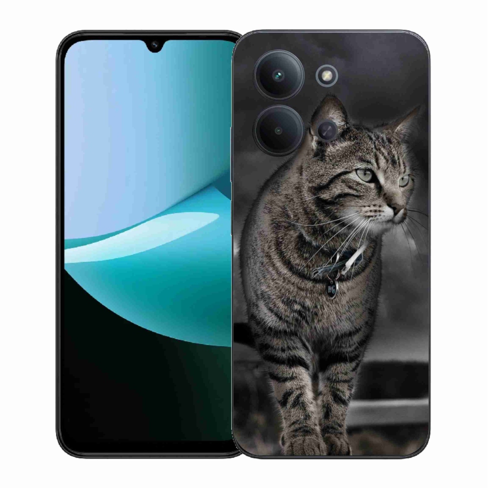 Gélový kryt mmCase na Xiaomi Redmi 15C 4G (171mm)/Poco C85 4G (171mm) - mačka