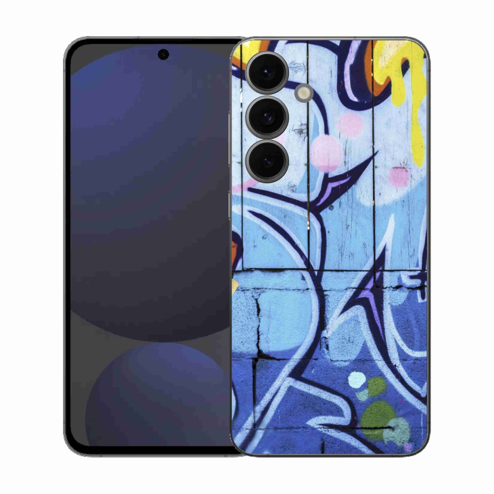Gélový kryt mmCase na Samsung Galaxy S25 FE - graffiti