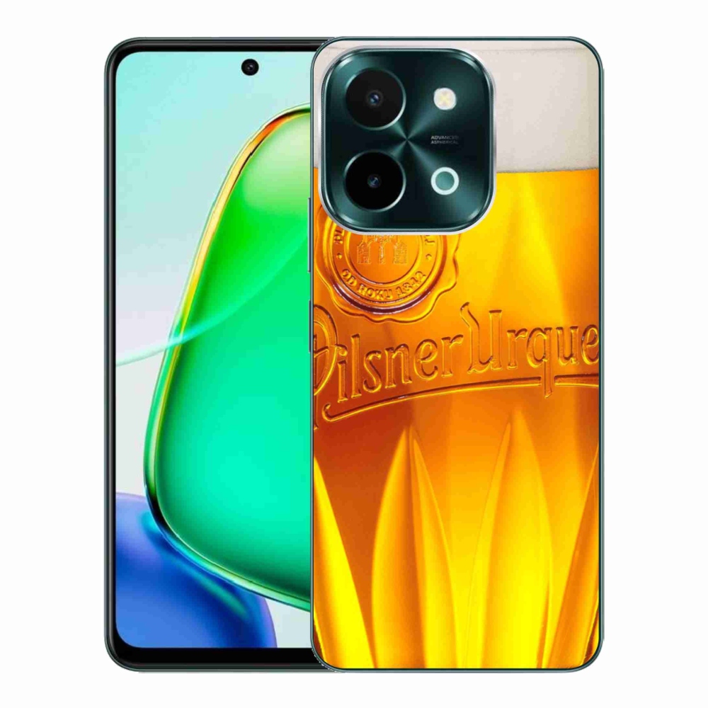 Gélový kryt mmCase na Vivo Y28 - pivo