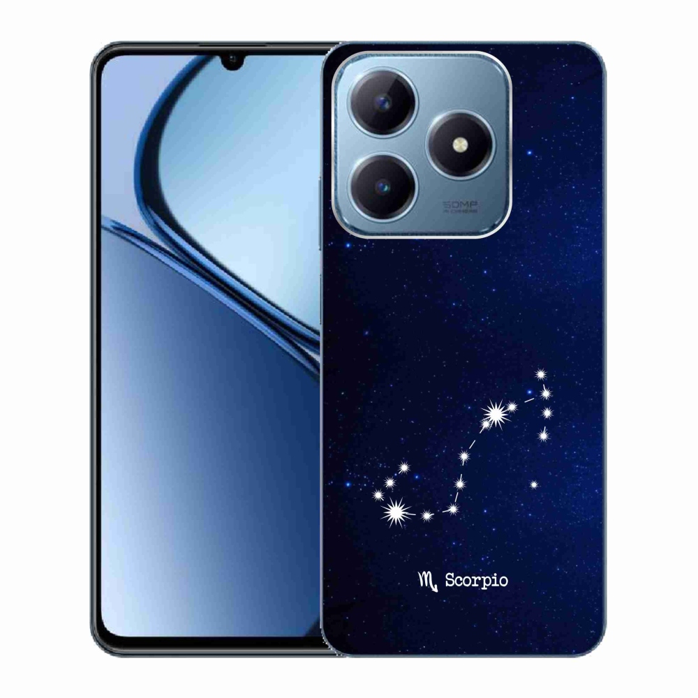 Gélový kryt mmCase na Realme C63 - súhvezdie Škorpióna