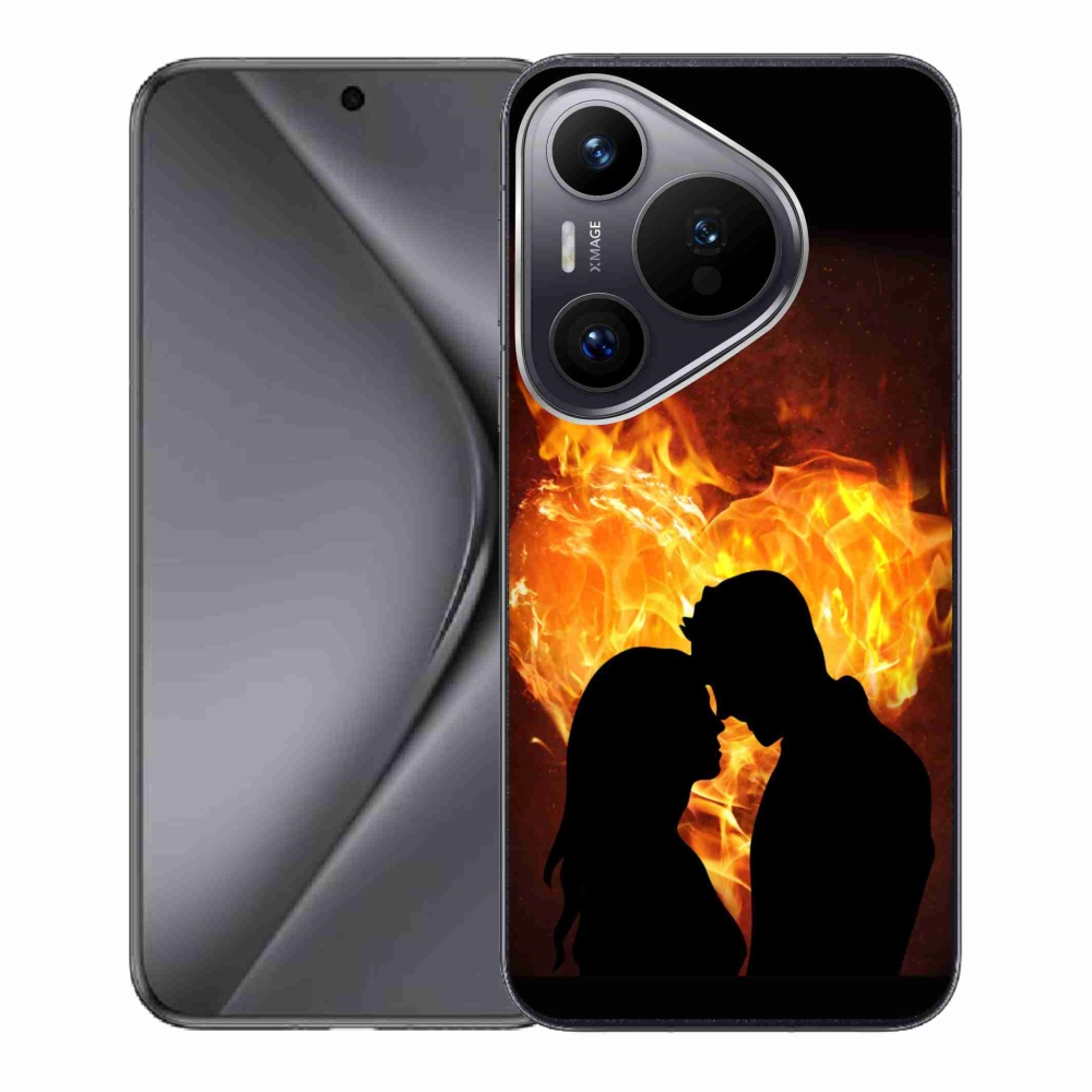 Gélový obal mmCase na Huawei Pura 70 - ohnivá láska