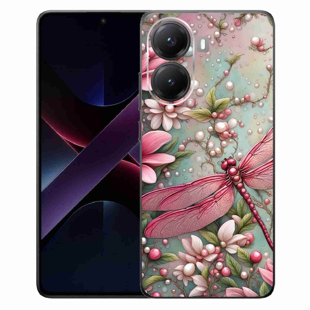 Gélový kryt mmCase na Xiaomi Poco X7 Pro 5G - vážka