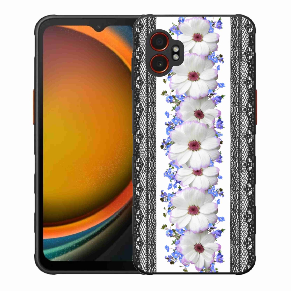 Gélový kryt mmCase na Samsung Galaxy Xcover 7 Pro - kvety 8