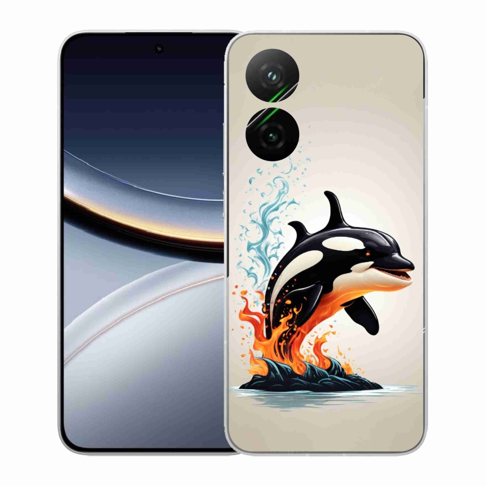 Gélový kryt mmCase na Xiaomi Poco F7 5G - kosatka