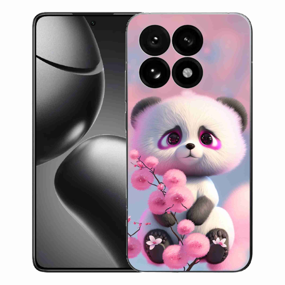 Gélový kryt mmCase na Xiaomi 15T - roztomilá panda 1