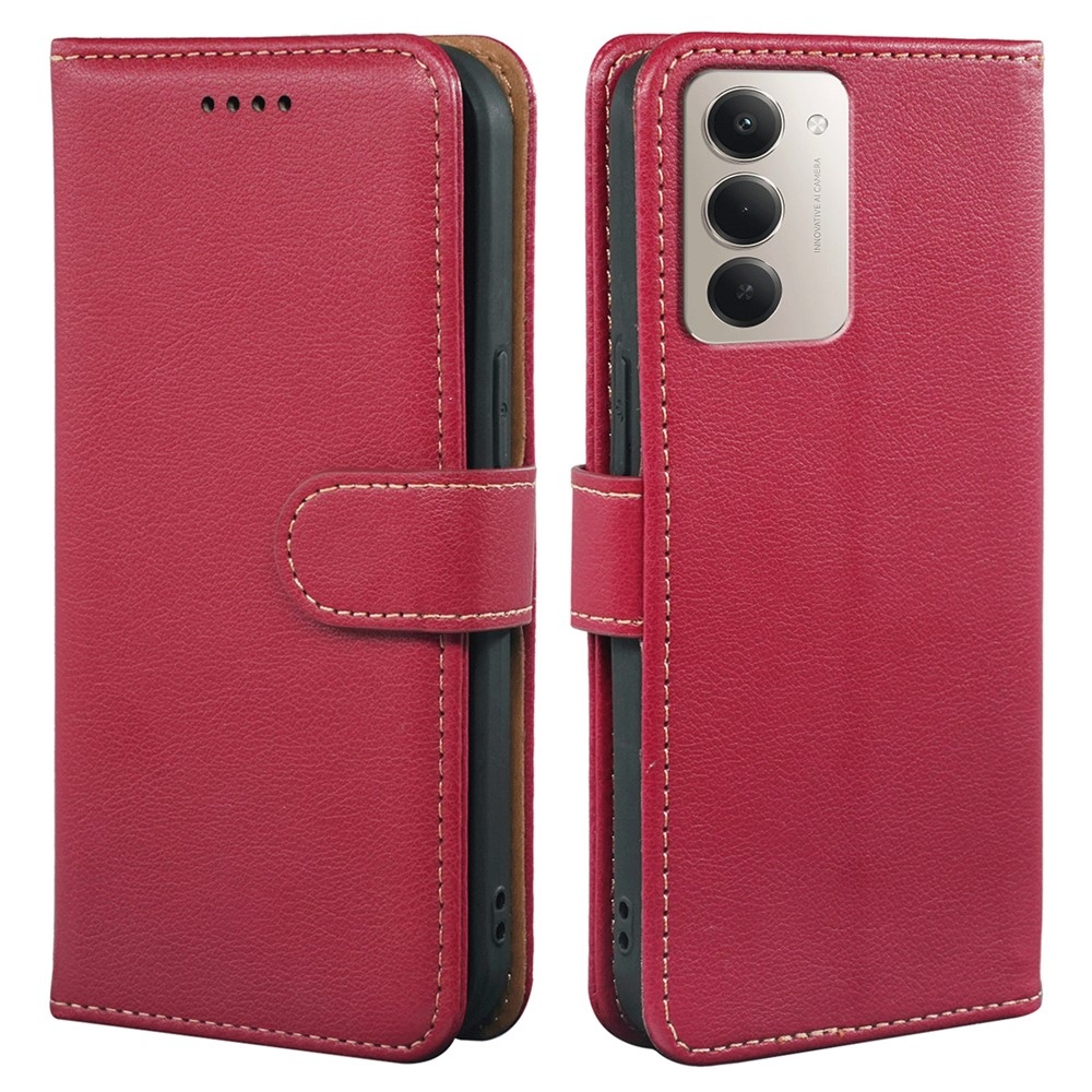 Clasp knižkové puzdro na Xiaomi Redmi 15 5G - červené